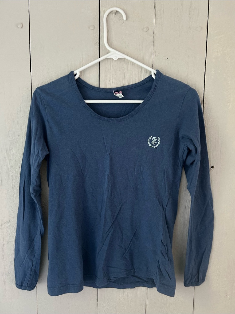 Vintage Izod Long-Sleeve Crewneck Top